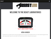 Tablet Screenshot of beast-lab.com
